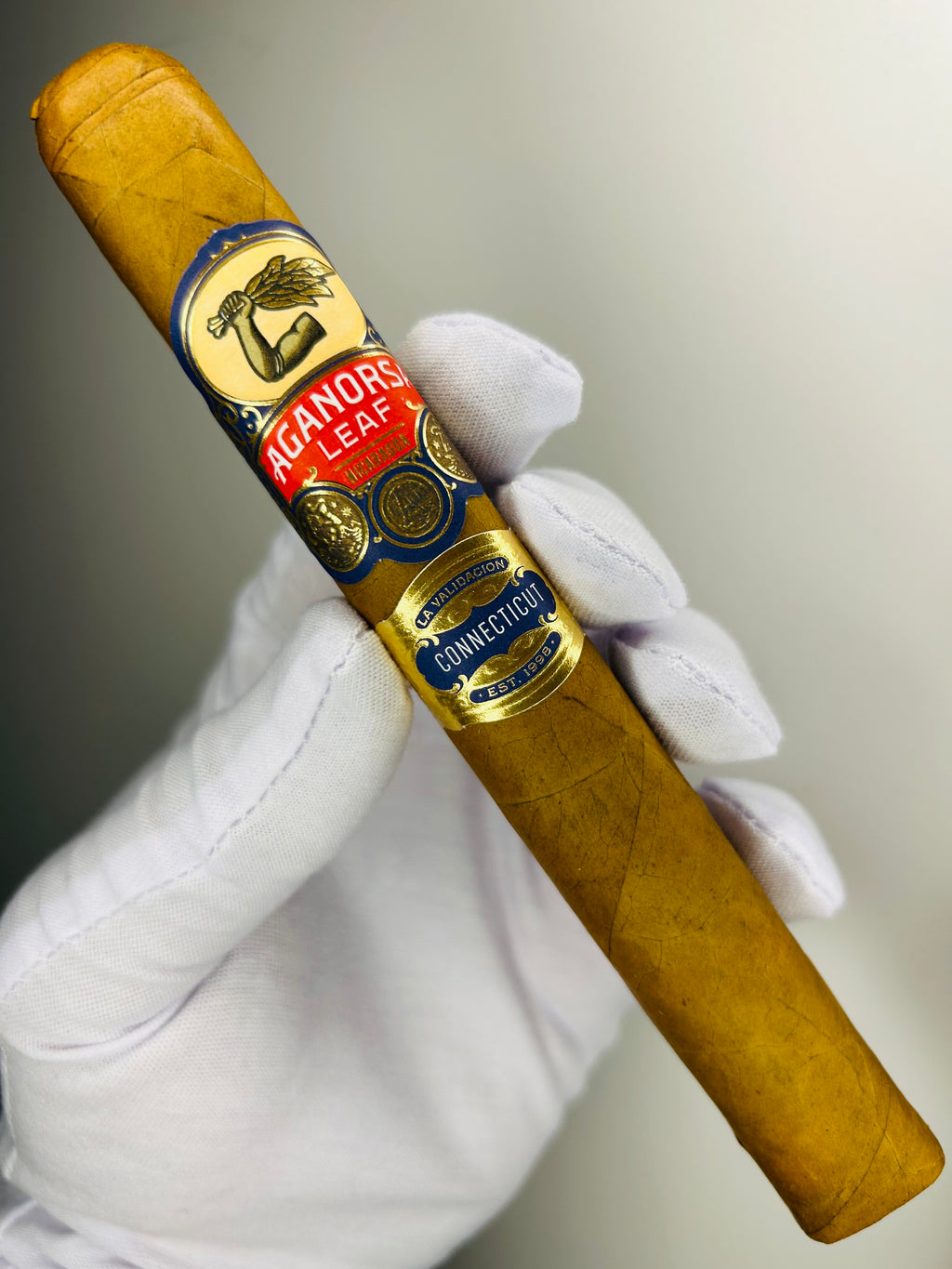Charuto Aganorsa Leaf La Validacion Connecticut Box Pressed Toro